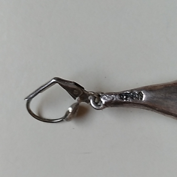 Vintage Silver Earrings Beautiful - Picture 4 of 5